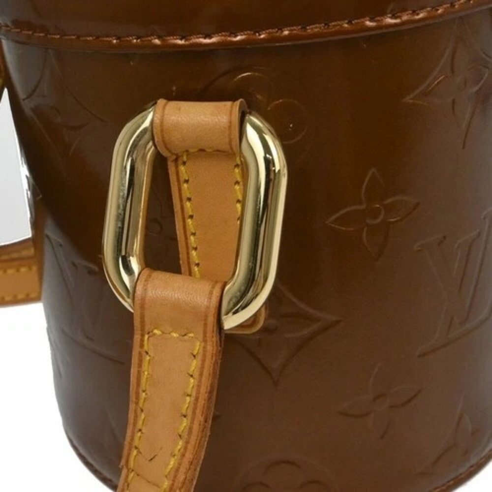 BUYIT/ Louis Vuitton Vernis Astor Place Shoulder Bag Bronze M91101 SR00 NQ05275 - Picture 5 of 11